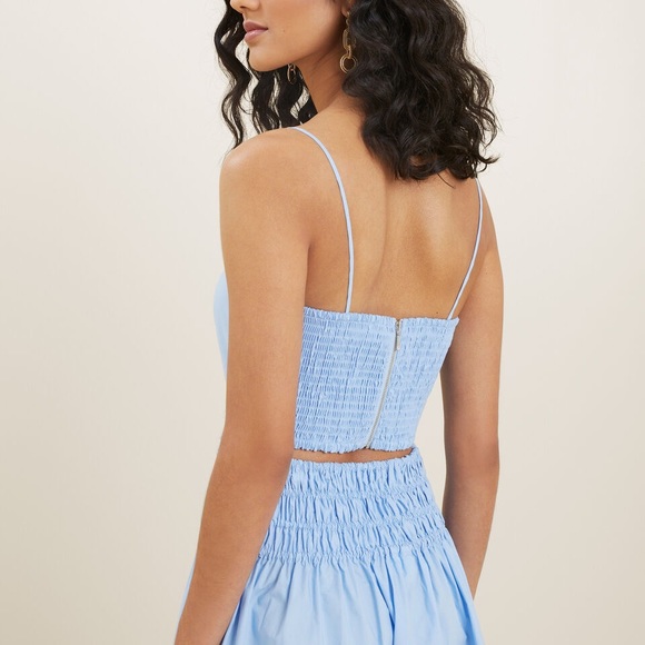 Seed Heritage | Blue Maxi Skirt & Top Set | Size 8 | Excellent Condition - Picture 8 of 16